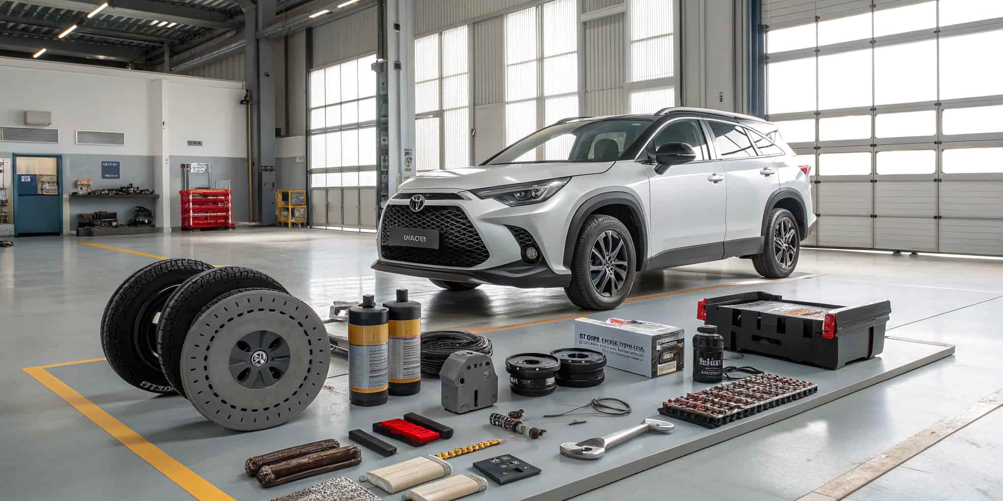 لوازم یدکی تویوتا کرولا کراس